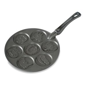 Nordicware Zoo Friends Pancake Pan Black